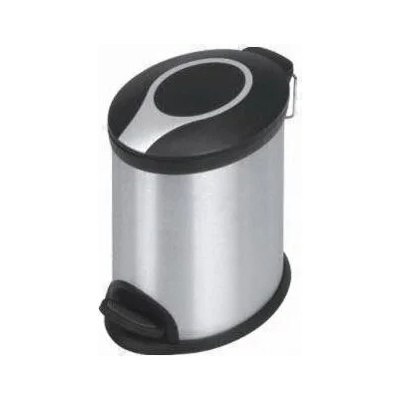 Кош 20 литра с люлеещ капак хром