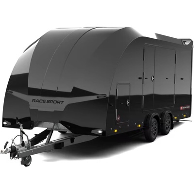 Brian Uzavřený autopřepravník James Race Sport, 550x210x188, 3500 kg, ČERNÝ