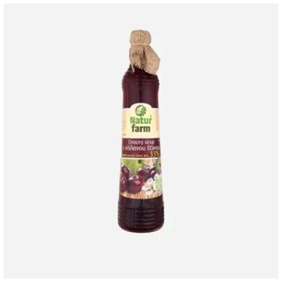 NaturFarm Sirup višeň min. 33 % 12 x 700 ml