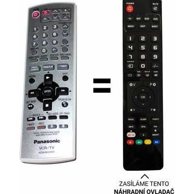 Dálkový ovladač Predátor Panasonic N2QAJB000089 – Hledejceny.cz