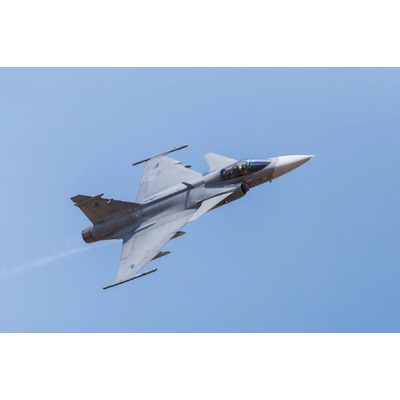 Dimex MS-5-2714 Vliesová fototapeta Stíhačka Gripen rozměry 375 x 250 cm