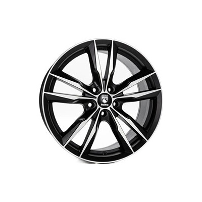 MOMO FAST 8x18 5x114.3 ET40 black matt polished