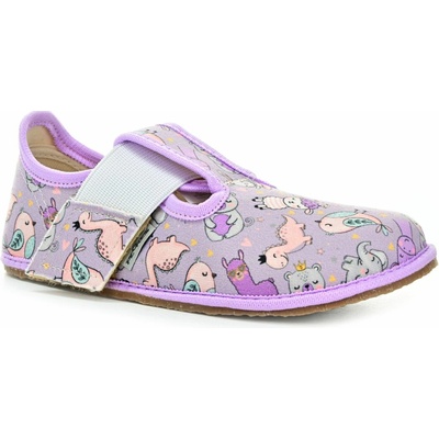 Pegres BF01 Queeny Purple barefoot papuče