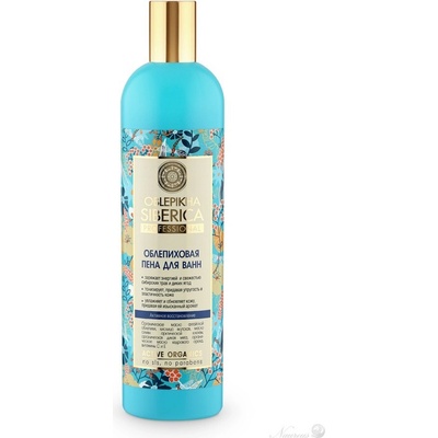 Natura Siberica Rakytníková pena do kúpeľa Energia a osvieženie 550 ml
