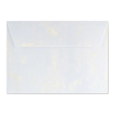 Obálky C6 Mramor zlatá 120g, 10ks, Galeria Papieru