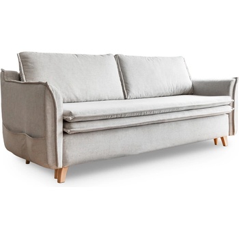 Miuform Кремав разтегателен диван 225 cm Charming Charlie - Miuform (972LIN1)