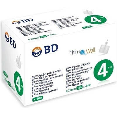 Инсулинови игли , BD Micro-Fine , 0.23mm 32G Х 4mm 100 БР