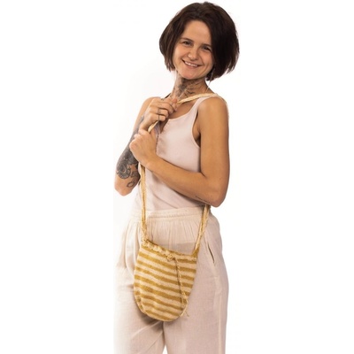 Taška MOCHILA od kmene Kogi MALOVANÉ HORY
