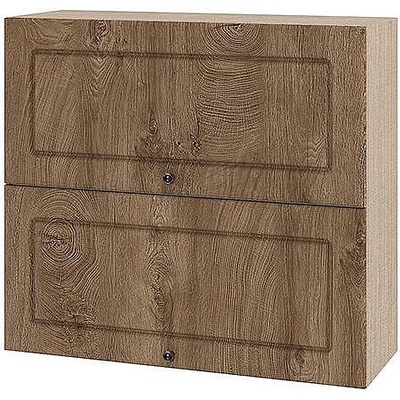 ИРИМ Горен кухненски шкаф Сити МФ-Дъб натурал-06-12 80 см