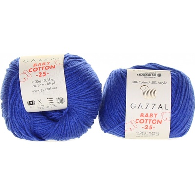 Gazzal Baby Cotton 25 3421 modrá