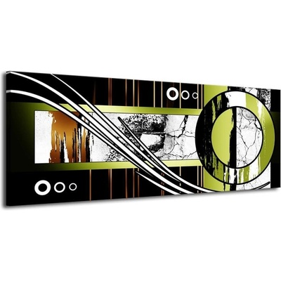 Obraz abstraktní plátno 1 100x40