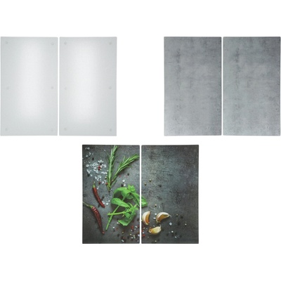 SILVERCREST Skleněná krycí deska na varnou desku, 2 ks – Zbozi.Blesk.cz