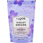 I Love Violet Dreams соли за вана за жени 500 гр