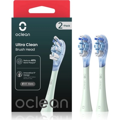 Oclean Ultra Clean UC01 сменяеми глави Green 2 бр