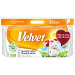 Velvet Тоалетна хартия кадифе 3 ролки (8 бр. /лист) Sun 146 м