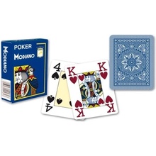 Modiano Texas Poker Size 4 Jumbo Index Profi plastové červená