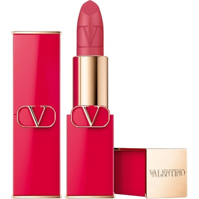 Valentino Rosso матово кремаво червило 102R за многократно пълнене 35 g