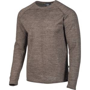 Ivanhoe of Sweden Мъжки вълнен пуловер Ivanhoe of Sweden NLS Beech Crewneck Wool jumper - Nutmeg (005-5179-0212)