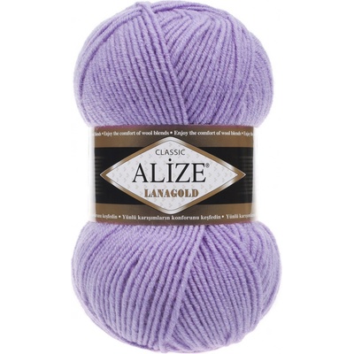 Alize Lanagold classic 166 světle fialová