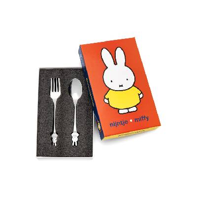 ZILVERSTAD Комплект детски прибори за хранене Miffy - 2 части (ZV-4246070)