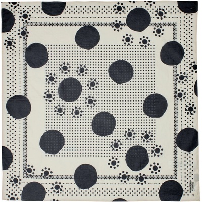 Šatka Pas Normal Studios Off-Race Bandana Off White