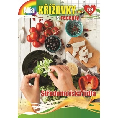 Křížovky s recepty 32018 Středomořská jídla