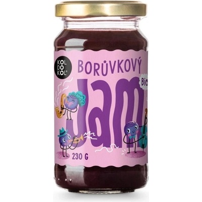 Koldokol Jam Borůvka bio 230 g