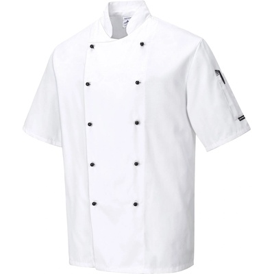 Portwest kent chefs c734 / Рондон, къс ръкав - бял s (c734whrs)