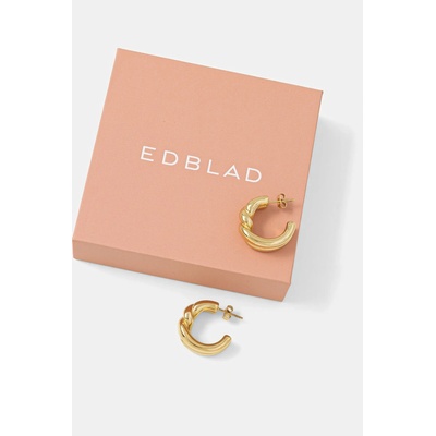 EDBLAD Позлатени обици EDBLAD Twist (127939)