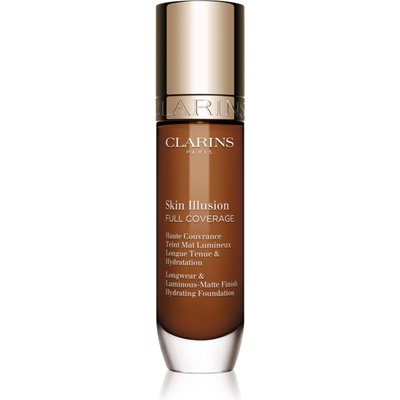 Clarins Skin Illusion Hydrating Foundation високо покривен фон дьо тен цвят 119W 30ml