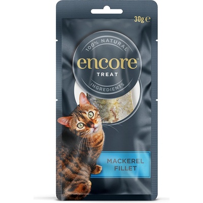 Encore 3x30г Encore Cat, лакомство за котки, с филе от скумрия