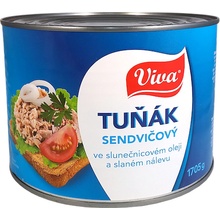 Viva Tuňák sendvičový ve slunečnicovém oleji 160 g