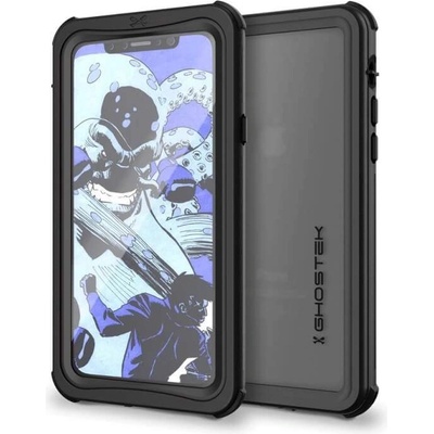 Ghostek Nautical IP68 Waterproof Case - ударо и водоустойчив кейс за iPhone XS, iPhone X (черен)