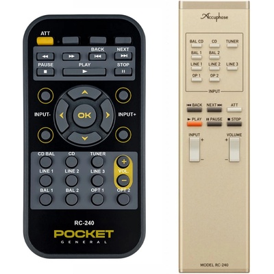 GENERAL Accuphase rc-240 - дистанционно управление дубликат (rc-240)