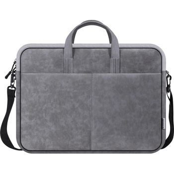 Image 1 of Defender Solid 15.6" 39.6 cm (15.6") Toploader bag Grey (TPEDFNTOR0007)