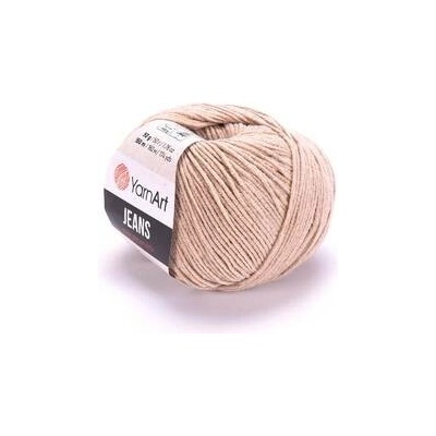 YarnArt Jeans 87 - béžová