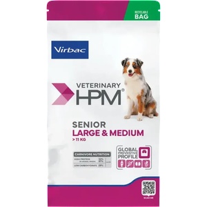 Virbac HPM Senior Large & Medium Dog - за кучета средни породи над 8 години и кучета големи породи над 6 години - 12 кг