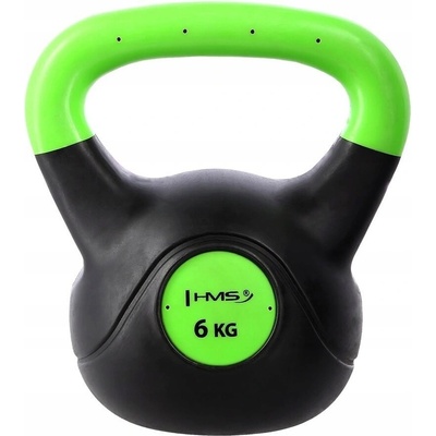 HMS Plastový kettlebell KPC 6 kg