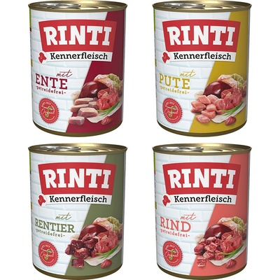 Rinti Kennerfleisch miešané balenie Mix 12 x 800 g 2