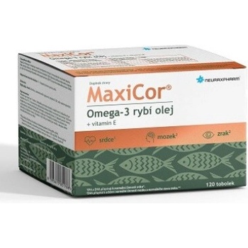 Neuraxpharm Bohemia MaxiCor Omega-3 120 tablet