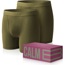 Calm B tmavě zelené 2pack