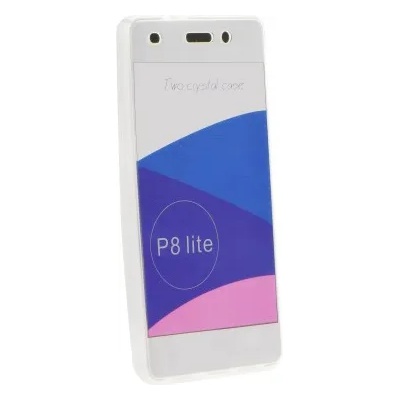 Huawei Силиконов калъф кейс за Huawei P8 Lite 360" прозрачен