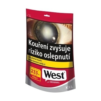 West Red 105 g cigaretový tabák