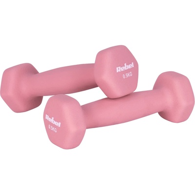 Rebel RBA-2330-0.5 Lité neoprénové činky 2 x 0,5 kg