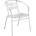 Bogdan Furniture Алуминиев градински стол Memo. bg модел Silver