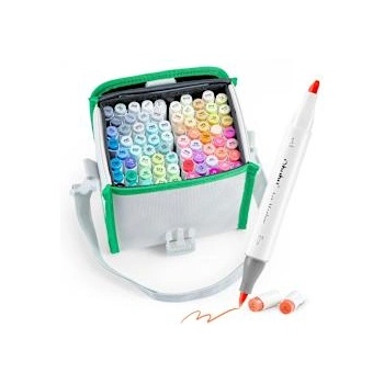 Ohuhu Маркери двувърхи Honolulu 72 броя & 1 Blender