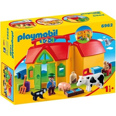 Playmobil 6962 Moja prvá prenosná farma 1.2.3