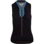 Q36.5 Дамски потник за колоездене Q36.5 Women's Jersey sleeveless L1 Pinstripe Cycling singlet - Black (156-1141-0214)