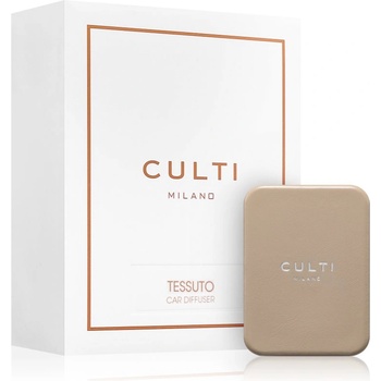 Culti Milano Car Diffuser Taupe Tessuto aроматизатор за автомобил + резервен пълнител 73x53 см