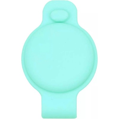 JC Силиконов държач за каишки за домашни любимци за Apple AirTag - JC AirTag Pet Collar Back Clip (светлосин)